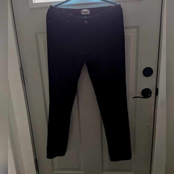 Paige skyline skinny black jeans size 32 - Picture 2 of 7